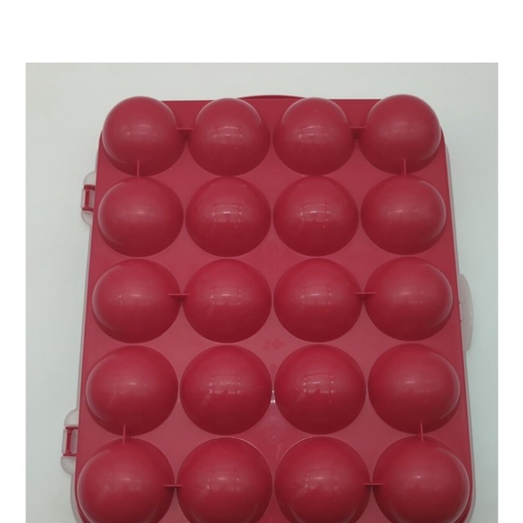 Sterilite 20 Compartment Christmas Holiday Ornament Box Storage Case Tote - Picture 3 of 5